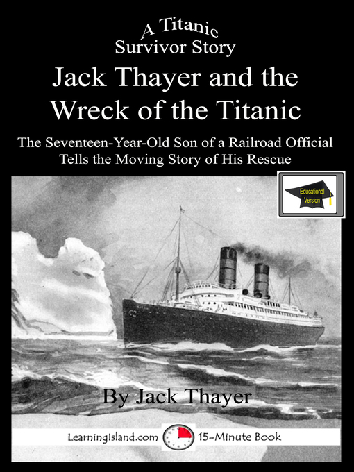 Cover image for Jack Thayer and the Wreck of the Titanic